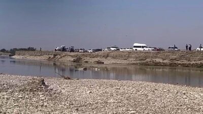 Diyarbakır’ın Silvan ilçesinde bir gencin balık tutmaya gittiği esnada çay