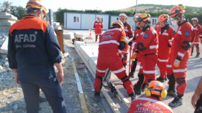 Balıkesir Büyükşehir Belediyesi İtfaiye Dairesi Başkanlığı, AFAD tarafından sürdürülen Orta