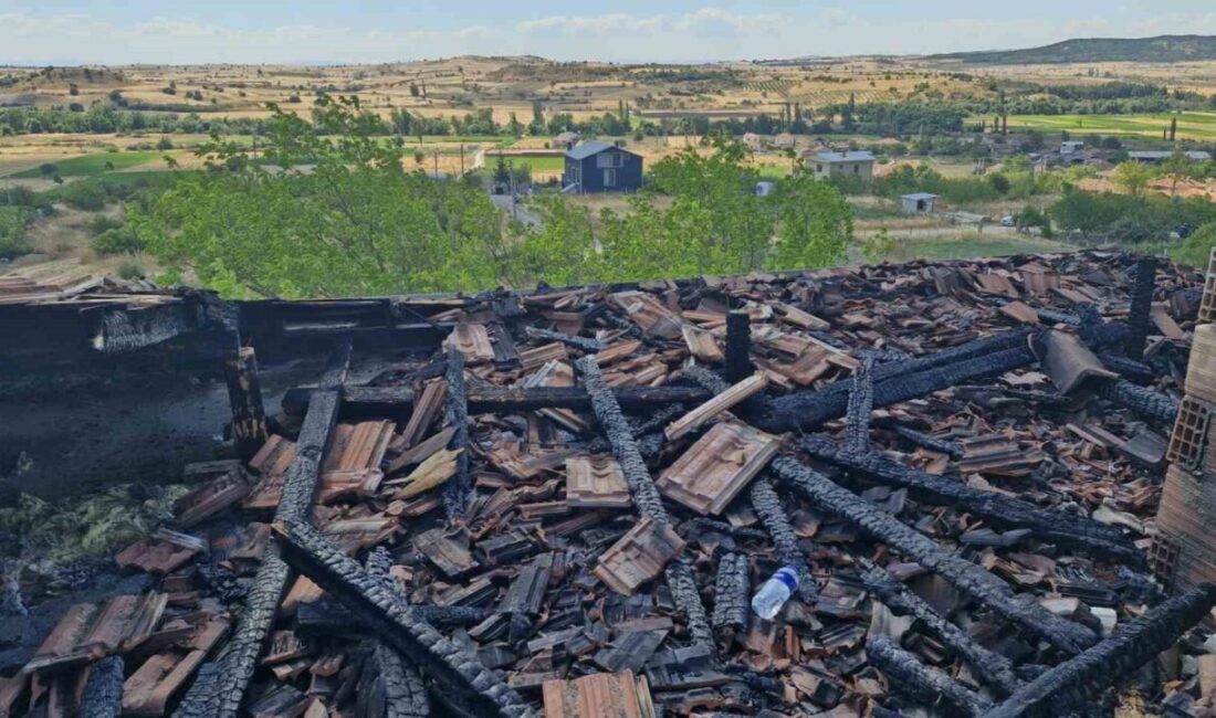 Balıkesir’in Kepsut ilçesindeki arazide başlayan yangın, Nusret kırsal mahallesinde bulunan
