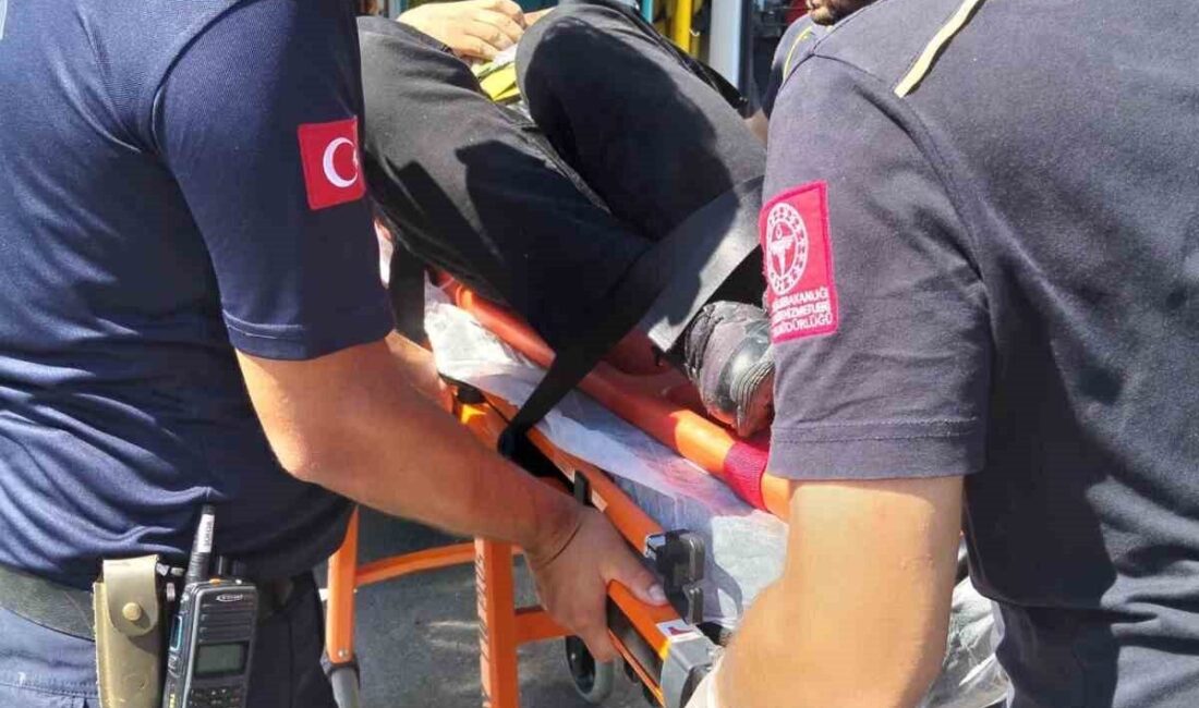İki kişinin yaralandığı bir trafik kazası, İzmir-İstanbul Otoyolu Savaştepe karacalar