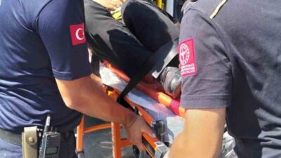 İki kişinin yaralandığı bir trafik kazası, İzmir-İstanbul Otoyolu Savaştepe karacalar