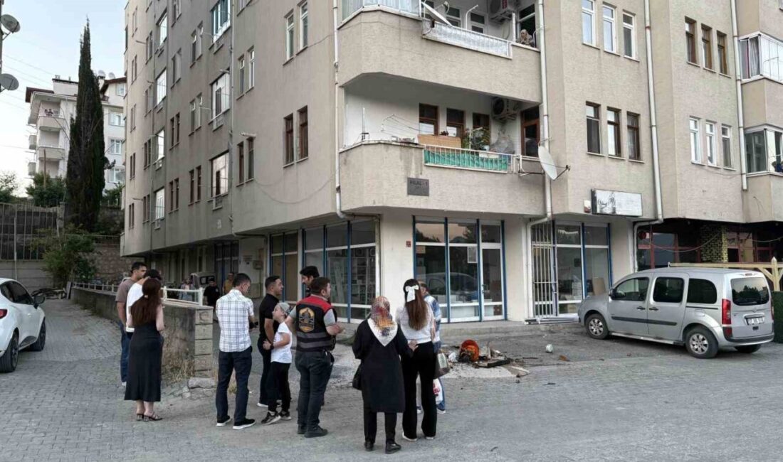 Kastamonu’nun Tosya ilçesinde, bir apartmanın birinci katında meydana gelen yangın,