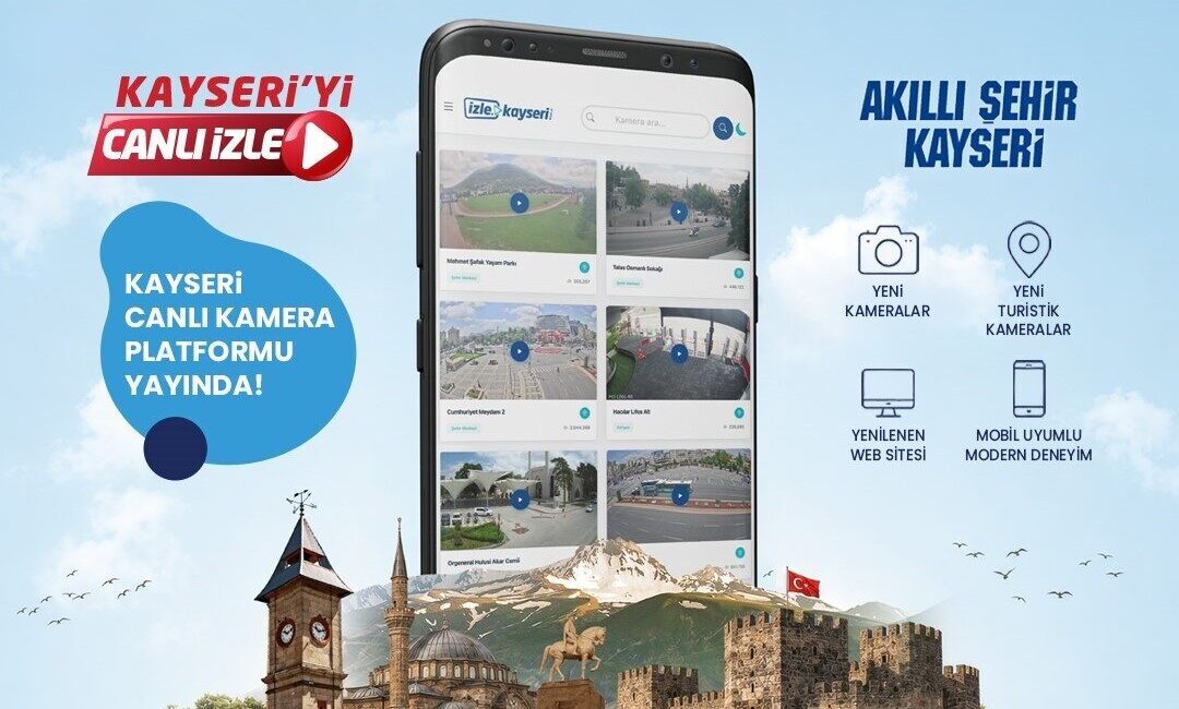 Kayseri Büyükşehir Belediyesi, Başkan Dr. Memduh Büyükkılıç’ın teknoloji ve akıllı