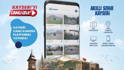 Kayseri Büyükşehir Belediyesi, Başkan Dr. Memduh Büyükkılıç’ın teknoloji ve akıllı
