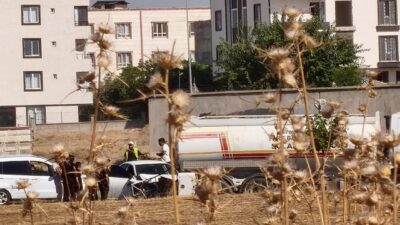 Batman ilinde, Batman Ek Sanayi Sitesi yakınlarında meydana gelen trafik