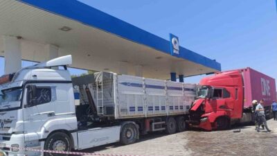 Denizli’nin Buldan ilçesinde meydana gelen olayda, bir tır şoförü baygınlık