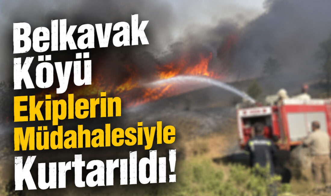 Yozgat’ın Yerköy ilçesine bağlı Belkavak köyünde öğle saatlerinde henüz belirlenemeyen