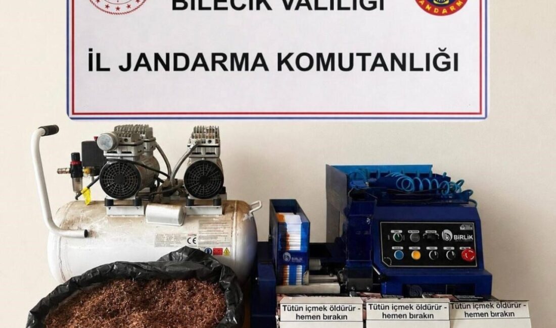 Bilecik’in Bayırköy beldesinde gerçekleştirilen operasyonda, 5 farklı adreste yapılan baskında