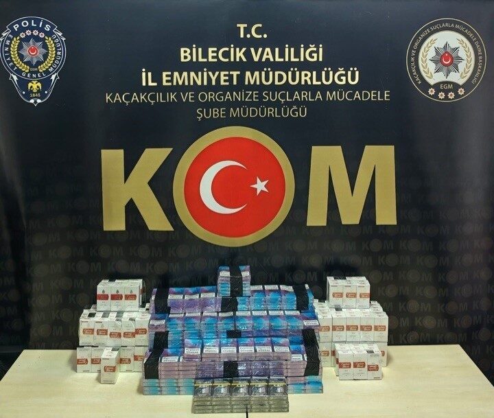 Bilecik İl Emniyet Müdürlüğü Kaçakçılık ve Organize Suçlarla Mücadele Şube