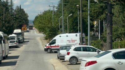 Bir iş kazası, Bilecik’teki bir granit fabrikasında yaşandı ve bir
