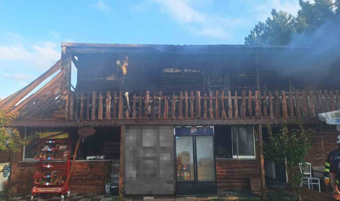 Bilecik ilinde bulunan popüler mesire alanındaki restoranın mutfağında meydana gelen