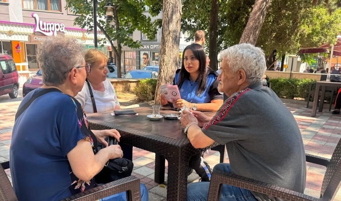 Bilecik’in Bozüyük ilçesinde, İl Emniyet Müdürlüğü Toplum Destekli Polislik Büro