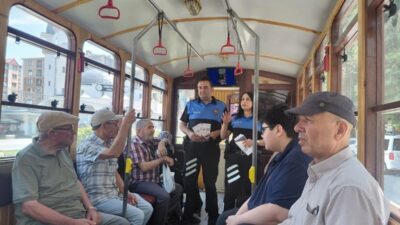 Bozüyük ilçesinde bulunan Bilecik Emniyet Müdürlüğü ekipleri, toplu taşıma araçlarında