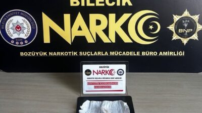 Bilecik’te gerçekleşen bir uyuşturucu operasyonunda bir kişi gözaltına alındı. Bozüyük