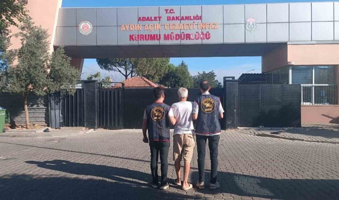 Aydın’ın Efeler ilçesinde, bilişim yoluyla hırsızlık suçundan aranan bir hükümlü,