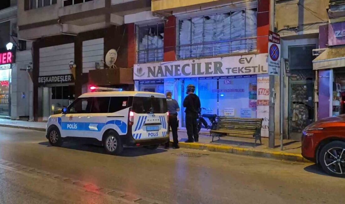 Eskişehir’de bir şüpheli, Ömerağa Mahallesi Sakarya-2 Caddesi’nde bulunan bir binanın