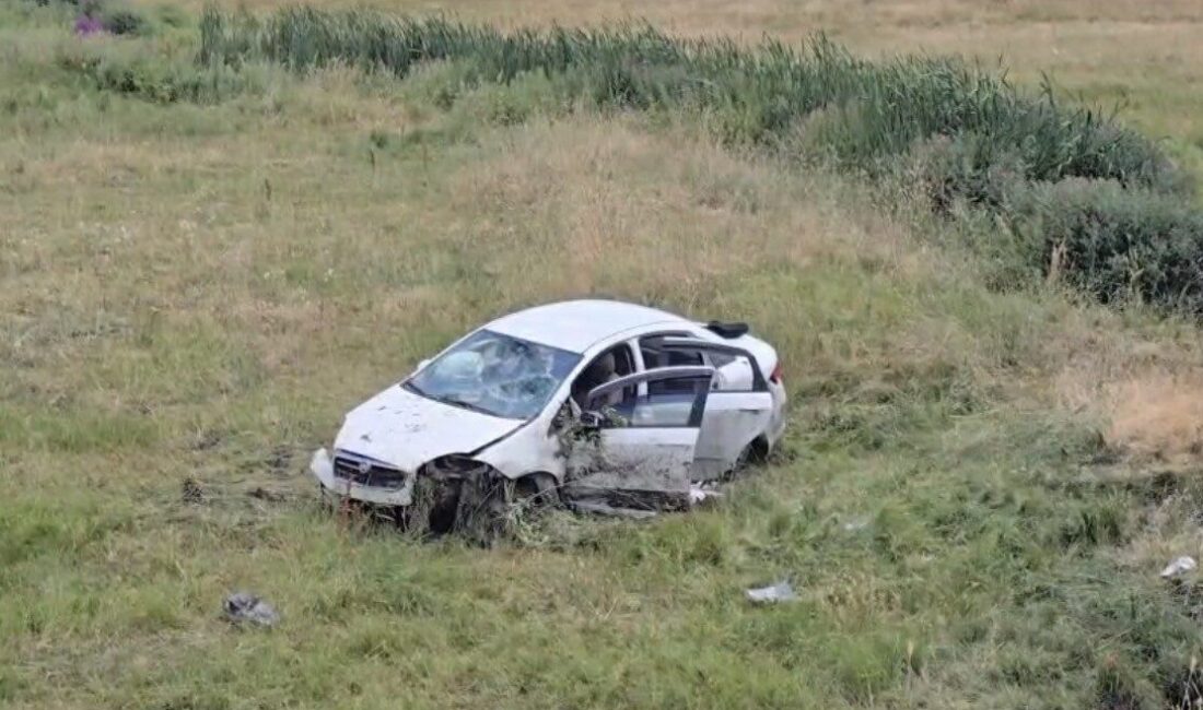 Bingöl’ün Karlıova ilçesinde meydana gelen trafik kazasında, biri bebek olmak
