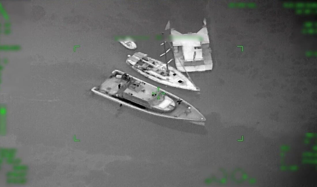 Millî İstihbarat Teşkilatı (MİT) desteğiyle gerçekleştirilen operasyonda, Bodrum ilçesi açıklarında