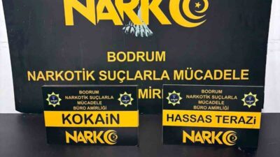 Bodrum ilçesinde gerçekleştirilen uyuşturucu operasyonunda 2 kişi gözaltına alındı. Bodrum