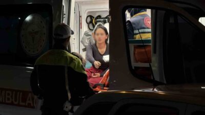 Bolu’da meydana gelen trafik kazasında, motosiklet sürücüsü otomobil ile çarpışarak