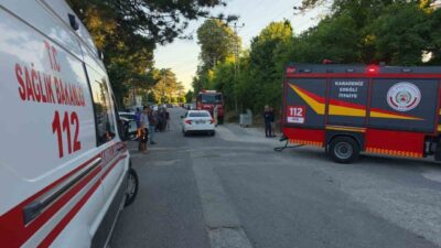 Zonguldak’ın Karadeniz Ereğli ilçesinde boş bir arazide çıkan yangın, ekiplerin