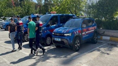 Burdur ilinde jandarma ekipleri tarafından uyuşturucu ticareti yapan ve kullananlar