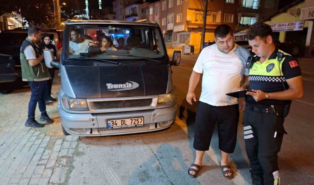 Bursa’nın Orhangazi ilçesinde yapılan polis huzur uygulamasında, 920 kişinin Genel