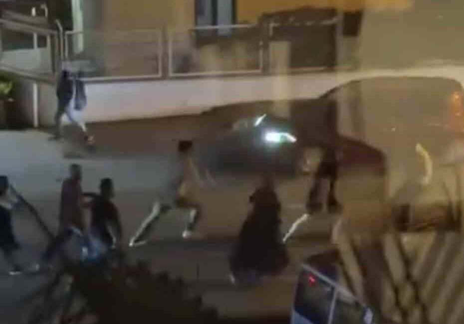 Bursa’da iki aile arasında çıkan olay adeta bir savaş alanına