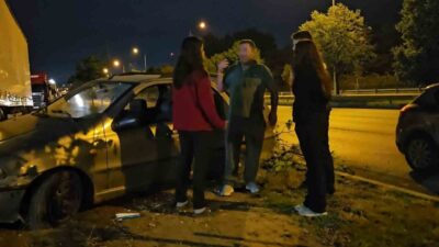 Bursa’nın Nilüfer ilçesinde meydana gelen ve ilginç anlara sahne olan