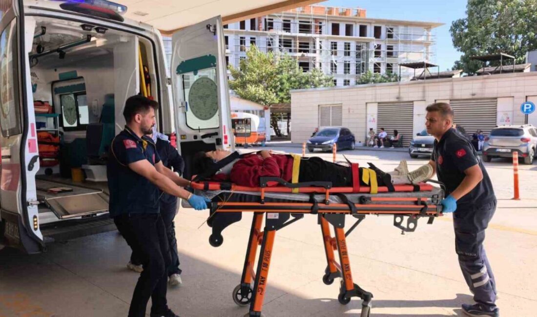 Bursa’nın İnegöl ilçesinde bir motosikletin kontrolden çıkarak dere yatağına uçtuğu