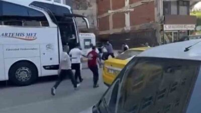 Bursa’nın Osmangazi ilçesinde bir otopark görevlisi ile bir vatandaş arasında