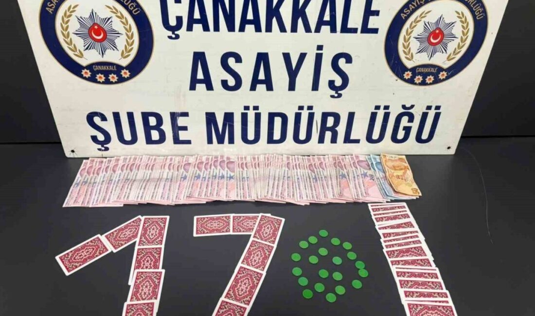 Çanakkale’de, polis ekipleri tarafından gerçekleştirilen huzur uygulamalarında çeşitli suçlardan aranan