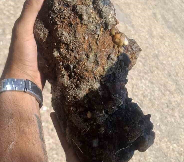 Çanakkale’nin Kepez beldesindeki halk plajında patlamamış bir askeri mühimmat bulundu.