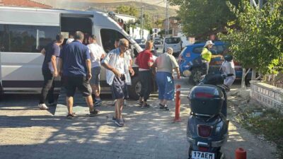 Çanakkale ilinde meydana gelen orman yangını sebebiyle, tedbir amacıyla Sarıcaeli