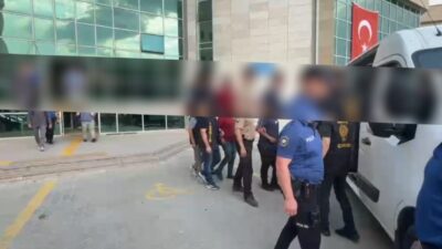 Çankırı’da polis ekipleri tarafından yakalanan ve hakkında kesinleşmiş hapis cezası