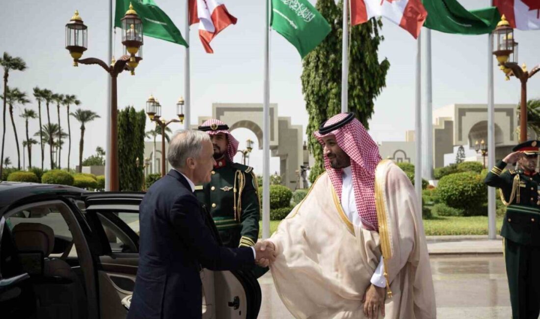 Kanada Başbakanı Mark Carney, Suudi Arabistan’ı ziyareti sırasında, bölgedeki potansiyel