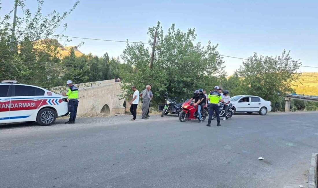 Diyarbakır’ın Çermik ilçesinde jandarma ekipleri tarafından trafik denetimi gerçekleştirildi. Haburman