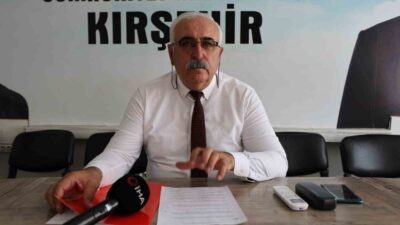 Kırşehir’de, Cumhuriyet Halk Partisi (CHP) İl Başkanlığı görevine atanan Hacı