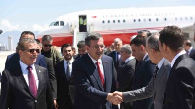 Türkiye Cumhuriyeti Cumhurbaşkanı Yardımcısı Cevdet Yılmaz, Kuzey Kıbrıs Türk Cumhuriyeti’nde