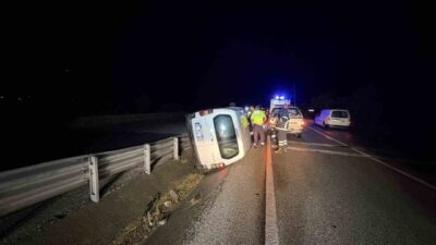 Kastamonu’nun Tosya ilçesinde, D100 kara yolunda meydana gelen bir kazada