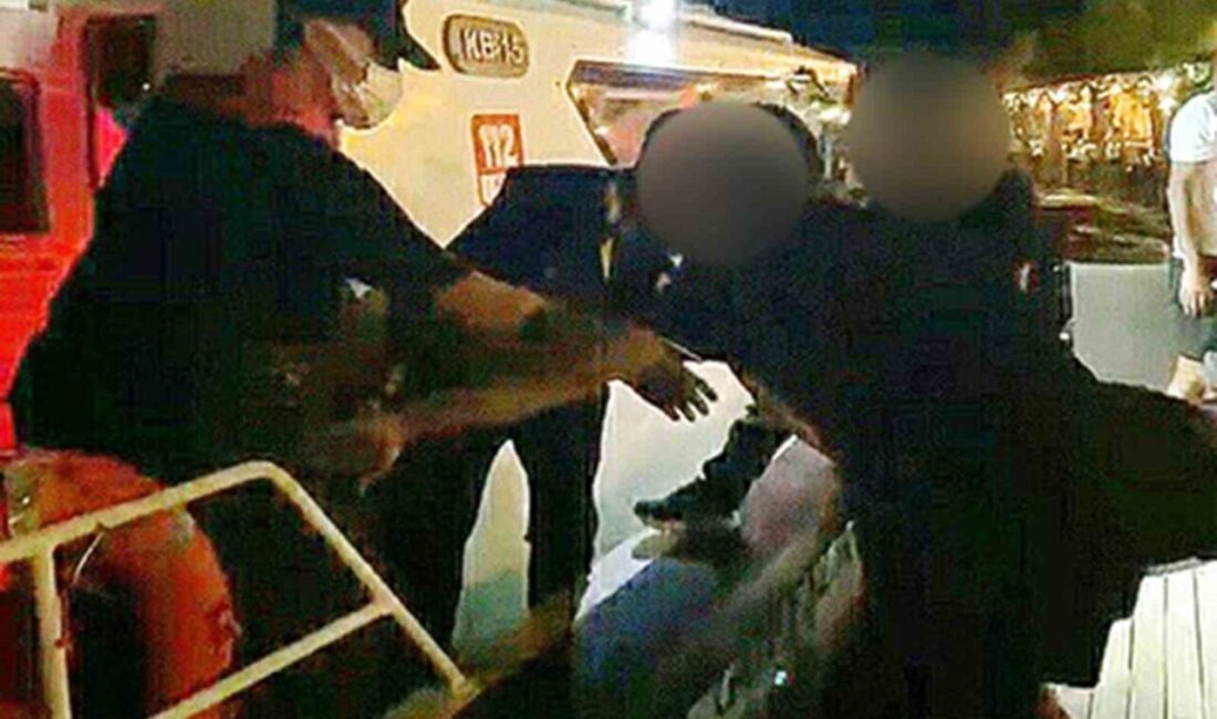 Muğla’nın Datça ilçesi açıklarında seyir halindeki özel bir tekne ile