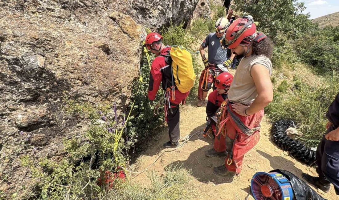 Çorum’da arkadaşlarıyla define aramak amacıyla girdiği mağarada kaybolan bir kişiyi
