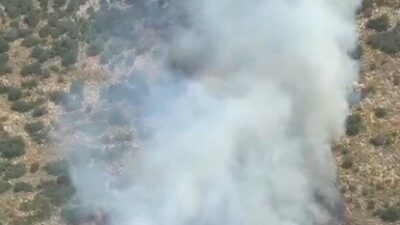 Demre ilçesine bağlı Üçağız Mahallesi’nin batı tarafında bugün saat 10.30