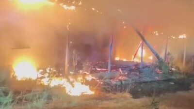 Denizli’nin Tavas ilçesinde, Horasanlı Mahallesi’nde Ali Kozluca’ya ait bir ahırda