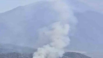 Denizli’nin Honaz ilçesinde, Kaklık ile Kocabaş mahalleleri arasındaki ormanlık alana
