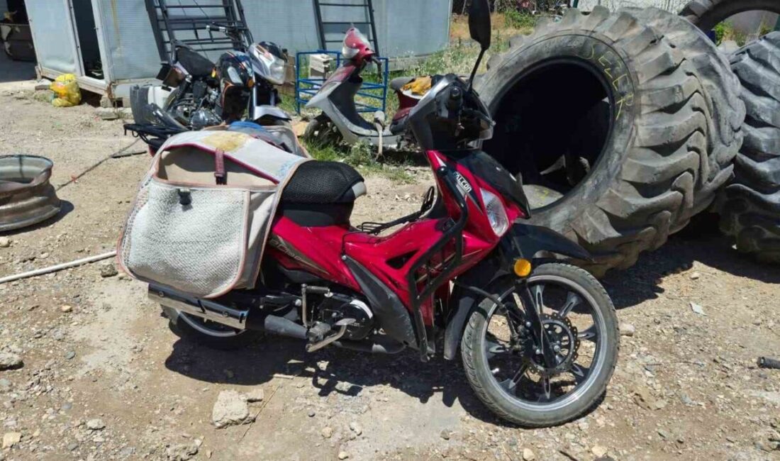Adıyaman’da bir kişinin yaralanmasına neden olan bir motosiklet kazası meydana