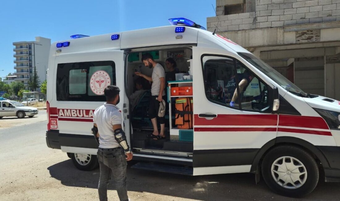 Adıyaman ilinde bir motosikletin sürücüsünün kontrolünü kaybetmesi sonucu meydana gelen