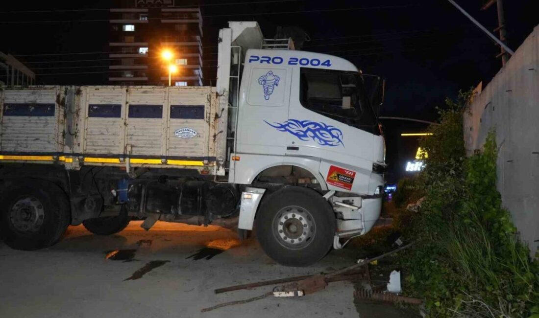 Kastamonu’da bir sürücü direksiyon başında rahatsızlanarak kontrolünden çıkan kamyon, bir