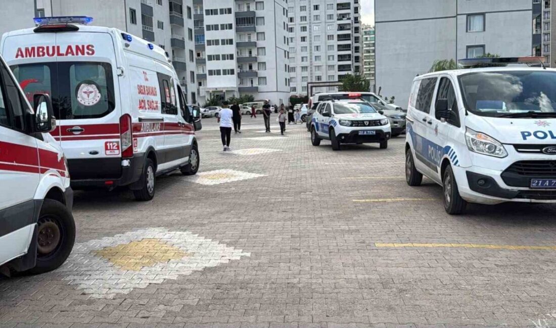 Diyarbakır’ın Yenişehir ilçesinde bir apartman dairesinde meydana gelen yangında bir