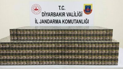 Diyarbakır ilinde Jandarma ekipleri tarafından düzenlenen kaçakçılık operasyonlarında 69 şüpheliye